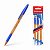 Ручка шариковая ErichKrause R-301 Amber Stick&Grip синяя 3шт