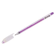 Ручка гелевая CROWN фиолетовая Pastel