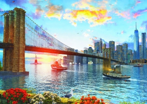 Пазл 4000 Бруклинский мост