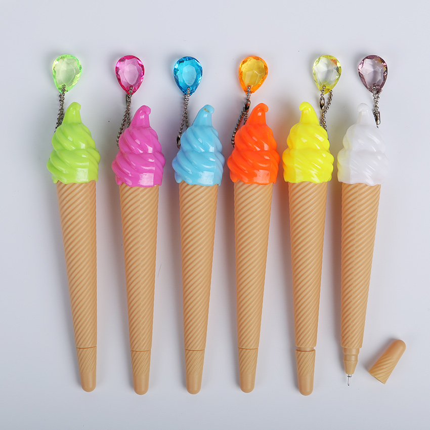 Cute-Small-Fresh-Candy-Color-Ice-Cream-Gel-Pen-Creative-Gift-School-Supplies-Random-Color