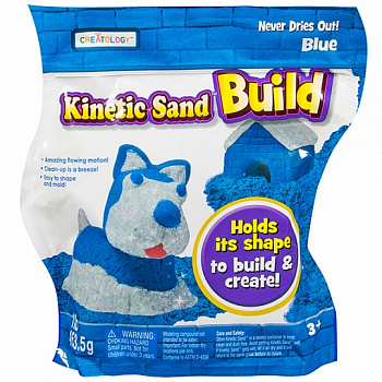 Песок для лепки Kinetic sand Build 2 цв 454 гр