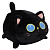 Мягкая игрушка Кокос Черная кошка 30см