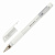 Ручка гелевая с грипом 0,5мм BRAUBERG White белая