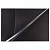 Коврик-подкладка настольный BRAUBERG 380х590 мм с прозрачным листом черный