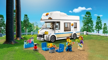 Лего Город Отпуск в доме на колёсах