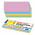 Разделители картонные BRAUBERG 4 цв х 25 шт прямоугольные комплект 100 шт