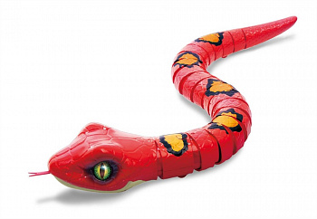 Игрушка Робо-змея красная