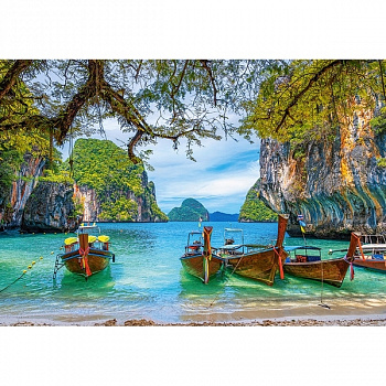 Пазлы 1500 Красивая бухта Таиланд