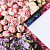 Бумага упаковочная  Букет цветов 0,5х0,7м