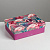 Коробка подарочная Фламинго 21×15×7см