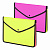 Папка-конверт на кнопке А4 ErichKrause Matt Neon обшитая с текстильной вставкой