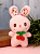 Брелок Teddy bunny pink