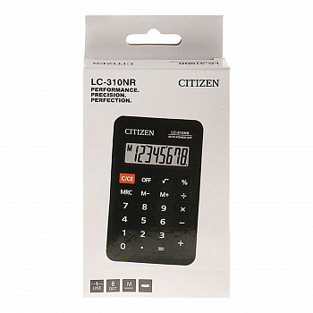 Калькулятор карманный Citizen LC310NR 8 зарядов