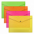 Папка-конверт на кнопке ErichKrause Glossy Neon A4 