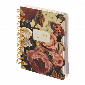 Блокнот BrunoVisconti А5 ART JOURNAL 120л Lush Bouquet