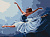 Картина по номерам 15х20 Балерина в танце