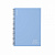Тетрадь А5 с пластиковой обложкой на спирали ErichKrause Symbol голубой 80л