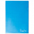 Папка-уголок BRAUBERG синяя 0,15 мм