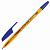 Ручка шариковая BRAUBERG X-333 AMBER корпус оранжевый синяя