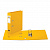 Регистратор BRAUBERG Comfort 70мм с двухсторонним покрытием из ПВХ желтый