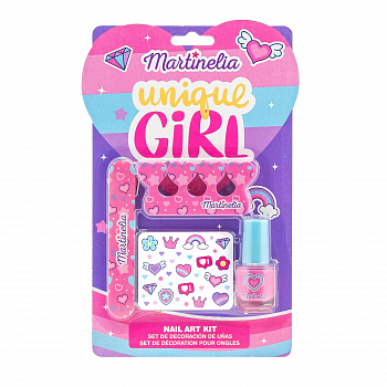 Набор для ногтей Martinelia Super girl мини розовый