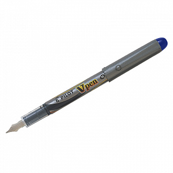 Ручка перьевая PILOT одноразовая SVP-4M V-Pen синияя 0,58мм