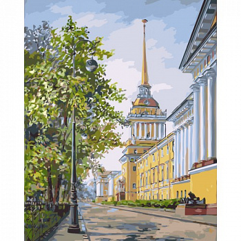 Картина по номерам 40*50 Санкт-Петербург S518