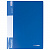 Папка 60 вкладышей BRAUBERG стандарт синяя 0,8 мм
