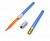 Удлинитель для карандаша металлический регулируемый синий
