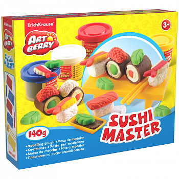 Набор для лепки ArtBerry Sushi Master 4 цвета*35г