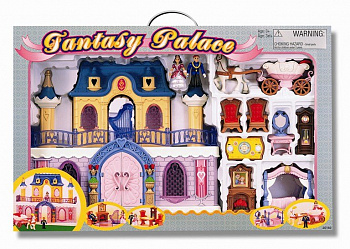 Набор Fantasy Palace Дворец с каретой и предметами