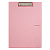 Папка-планшет А4 Pastelini розовая 