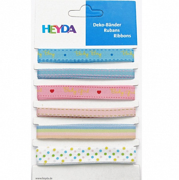 Набор декоративных тканевых лент Heyda Baby 90 cм
