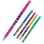 Ручка шариковая Axent Stripes 0.5мм синяя