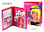 Набор детской косметикой +альбом с наклейками Визажист