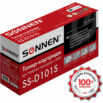 Картридж лазерный SONNEN SS-D101S для SAMSUNG ML2160-2168/SCX-3400/05-07