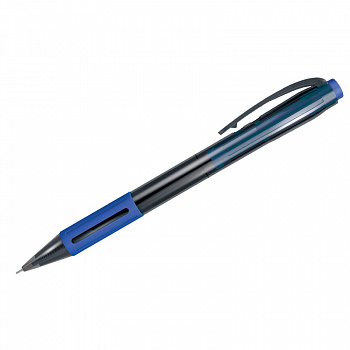 Ручка шариковая автоматическая Berlingo SI-400 синяя 0,7мм