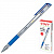 Ручка гелевая STAFF резиновый упор синяя