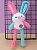 Брелок Rainbow bunny pink